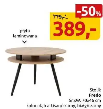 Black Red White Stolik Fredo oferta