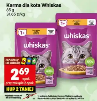 Delikatesy Centrum Karma dla kota Whiskas oferta
