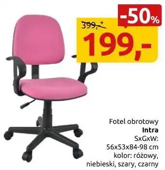Black Red White Fotel obrotowy Intra oferta