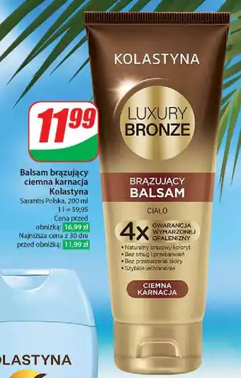 Dino Balsam brązujący do ciemnej karnacji Kolastyna Luxury Bronze oferta