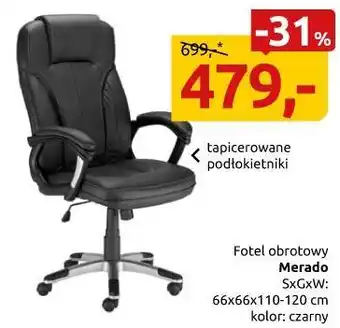 Black Red White Fotel obrotowy Merado oferta