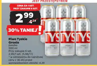 Netto Piwo Tyskie Gronie oferta