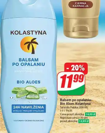 Dino Balsam po opalaniu bio aloes Kolastyna Protect Beauty oferta