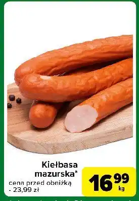 Carrefour Express Kiełbasa mazurska oferta