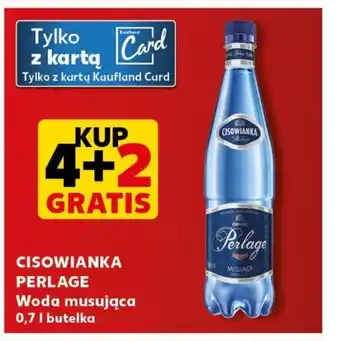 Kaufland CISOWIANKA PERLAGE Woda musująca 0,7 l oferta