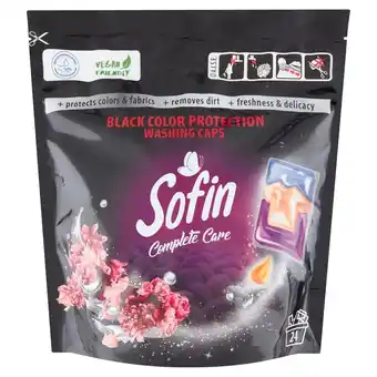 Kaufland Sofin Complete Care Black Color Protection Kapsułki do prania 576 g (24 prania) oferta