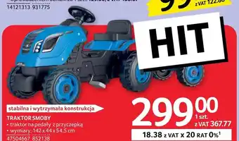 Selgros Traktor Smoby oferta