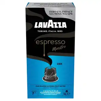 Selgros Lavazza Espresso Maestro Kawa palona mielona bezkofeinowa w kapsułkach 58 g (10 sztuk) oferta