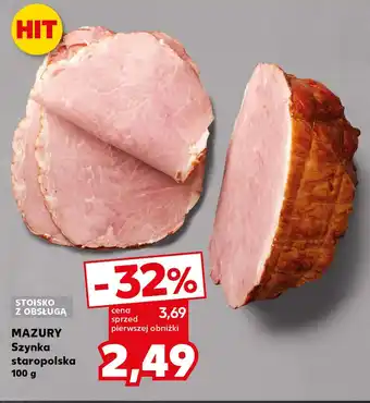 Kaufland Szynka Mazury oferta