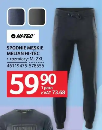 Selgros Spodnie męskie Hi-Tec oferta