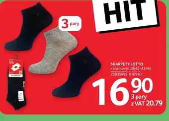 Selgros Skarpety Lotto oferta