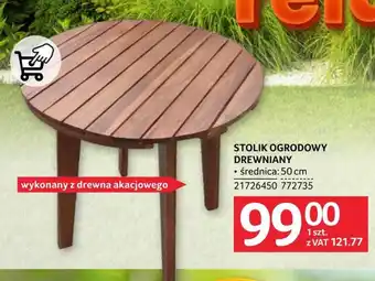 Selgros Stolik ogrodowy oferta