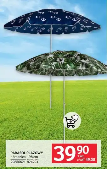 Selgros Parasol plażowy oferta