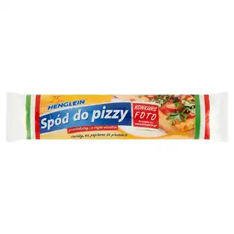 Selgros Henglein Spód do pizzy prostokątny w stylu włoskim 400 g oferta