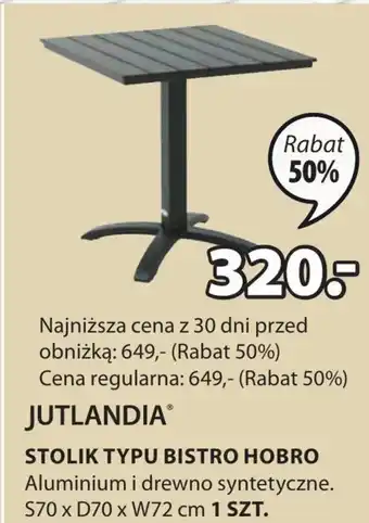 JYSK Stolik Jutlandia oferta