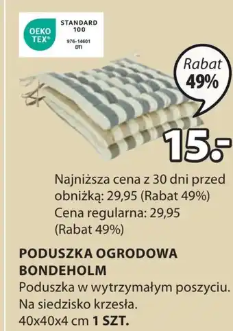 JYSK Poduszka TEX oferta