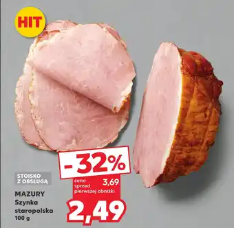 Kaufland Szynka Mazury oferta