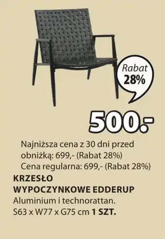 JYSK Krzesło oferta