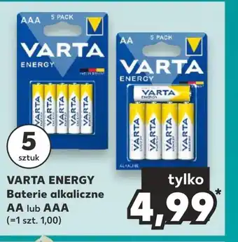 Kaufland Baterie Varta oferta