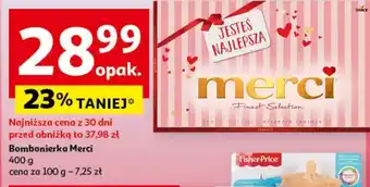 Auchan Bombonierka Merci oferta