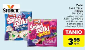 Carrefour Żelki ŚMIEJŻELKI NIMM2 90-100 g oferta