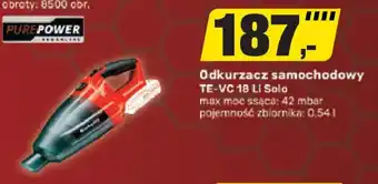 Bricomarche Odkurzacz samochodowy TE-VC 18 Li Solo oferta