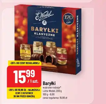Polomarket Baryłki Lotte Wedel, 200 g oferta