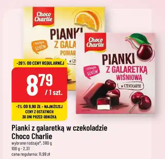 Polomarket Pianki z galaretką w czekoladzie Choco Charlie 380 g oferta