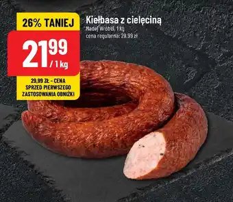 Polomarket Kiełbasa z cielęciną Madej Wróbel, 1 kg oferta