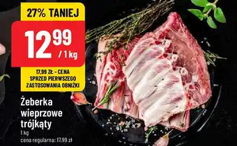 Polomarket Żeberka wieprzowe trójkąty 1 kg oferta