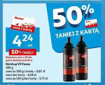 Auchan Ketchup nr 7 Fanex oferta