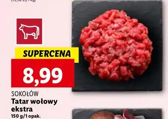 Lidl Tatar wołowy premium Sokołów oferta