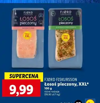 Lidl Łosoś pieczony w ziołach Fjord fiskursson oferta