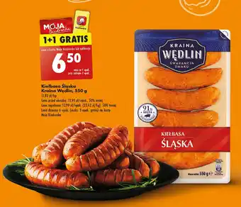 Biedronka Kiełbasa śląska Kraina Wędlin oferta