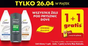 Biedronka Żel pod prysznic hydrate Dove oferta