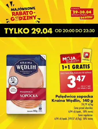 Biedronka Poledwica sopocka Kraina Wędlin oferta