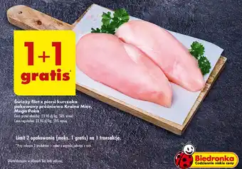 Biedronka Filet z piersi kurczaka Kraina Mięs oferta