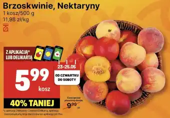 Delikatesy Centrum Brzoskwinie Nektaryny 500 g oferta