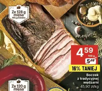 Delikatesy Centrum Boczek z tradycyjnej wędzarni 100g oferta