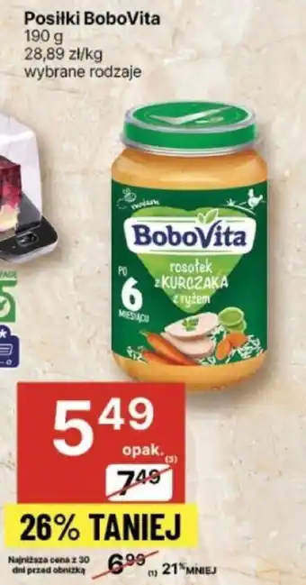 Delikatesy Centrum Posiłki BoboVita 190 g oferta