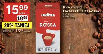 Delikatesy Centrum Kawa mielona Lavazza Qualità Rossa 250 g oferta