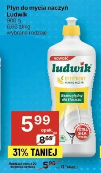 Delikatesy Centrum Płyn do mycia naczyń Ludwik 900 g oferta