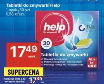 Tabletki do zmywarki Help 30szt.