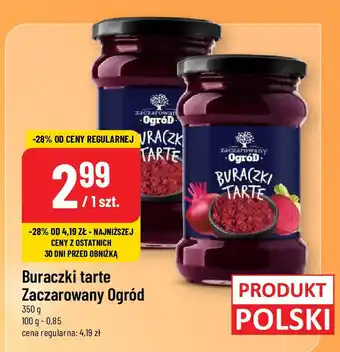 Polomarket Buraczki tarte Zaczarowany Ogród 350 g oferta