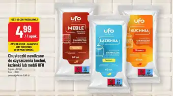 Polomarket Chusteczki nawilżane do czyszczenia kuchni, łazienki lub mebli UFO oferta