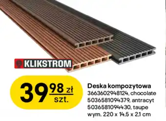 Castorama Deska kompozytowa Klikstrom oferta