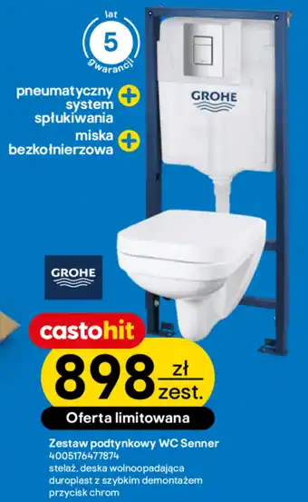 Castorama Zestaw podtynkowy Grohe oferta