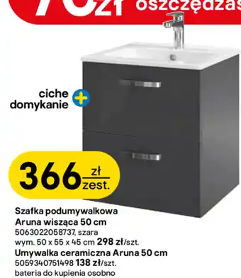 Castorama Szafka z umywalką oferta
