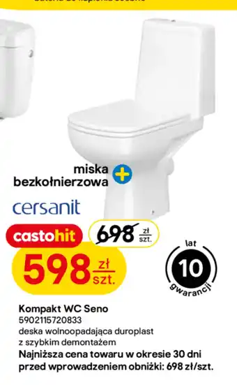 Castorama Kompakt wc Cersanit oferta