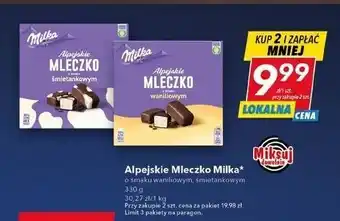Lewiatan Czekoladki waniliowe Milka Alpejskie Mleczko oferta